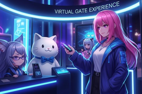 バーチャルゲート体験イメージ